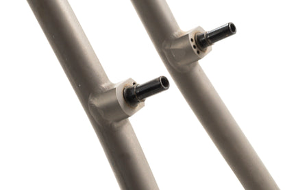 USED 1997 Voodoo Cycles D-JAB 16" Small Titanium 26" Wheel Hardtail Mountain Frame QR Rim Brake