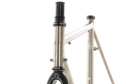 USED Merlin Custom 51cm Titanium QR Road Frame w/ Carbon Fork Center Mount Rim Brake