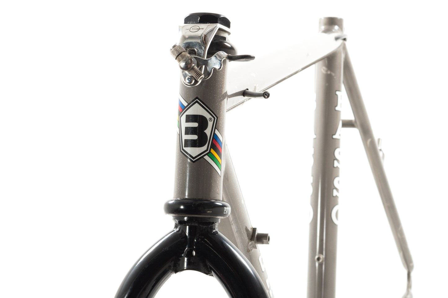 USED Basso 54cm Titanium Cyclocross/Gravel Frame w/ Threaded Steel Fork Rim Brake QR