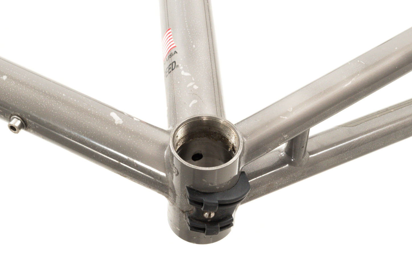 USED Basso 54cm Titanium Cyclocross/Gravel Frame w/ Threaded Steel Fork Rim Brake QR