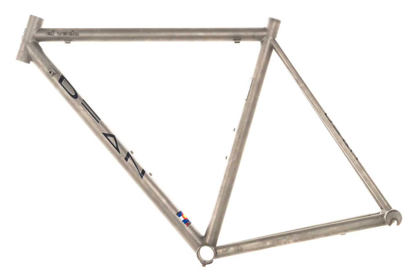USED DEAN El Vado 49cm Titanium Road Frame Rim Brake 1" Steerer 3A/2.5V