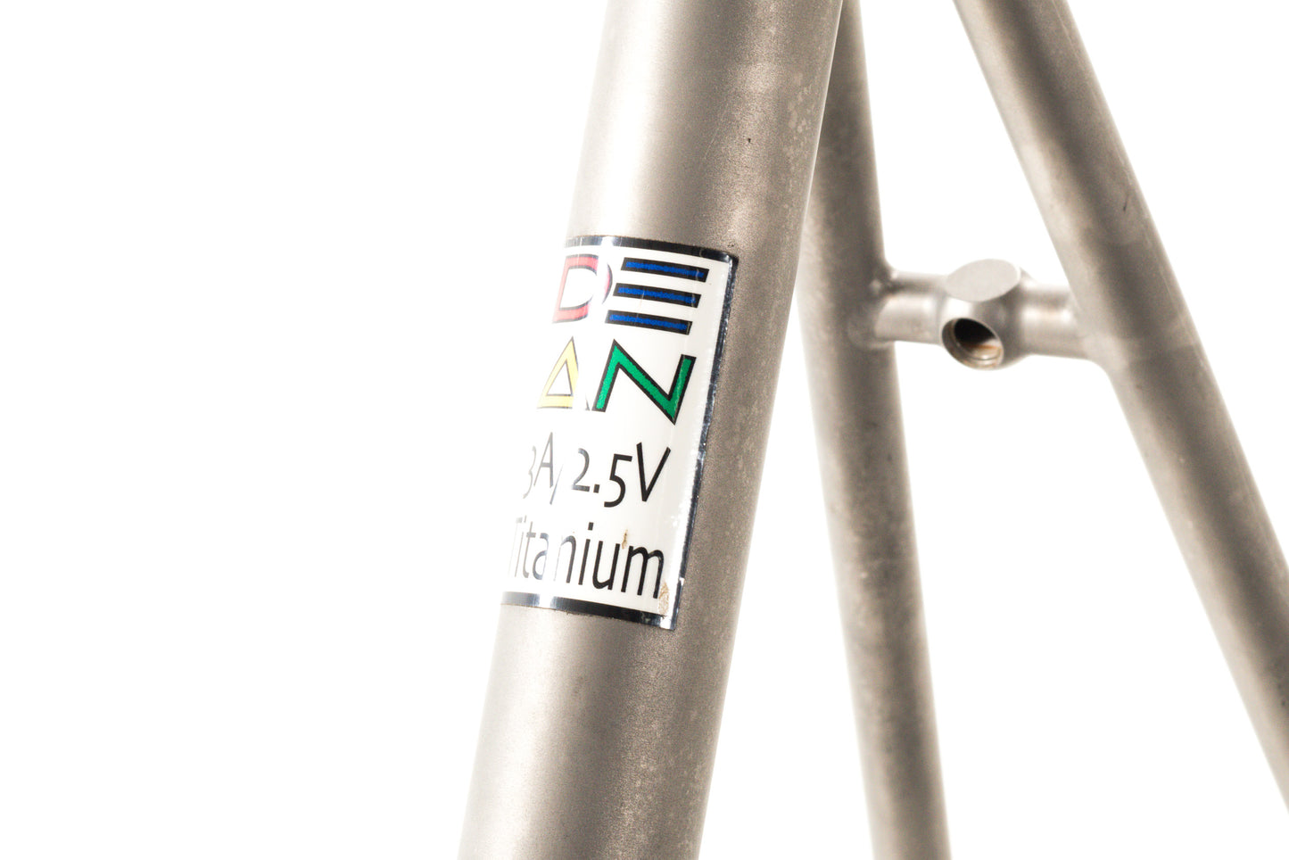 USED DEAN El Vado 49cm Titanium Road Frame Rim Brake 1" Steerer 3A/2.5V