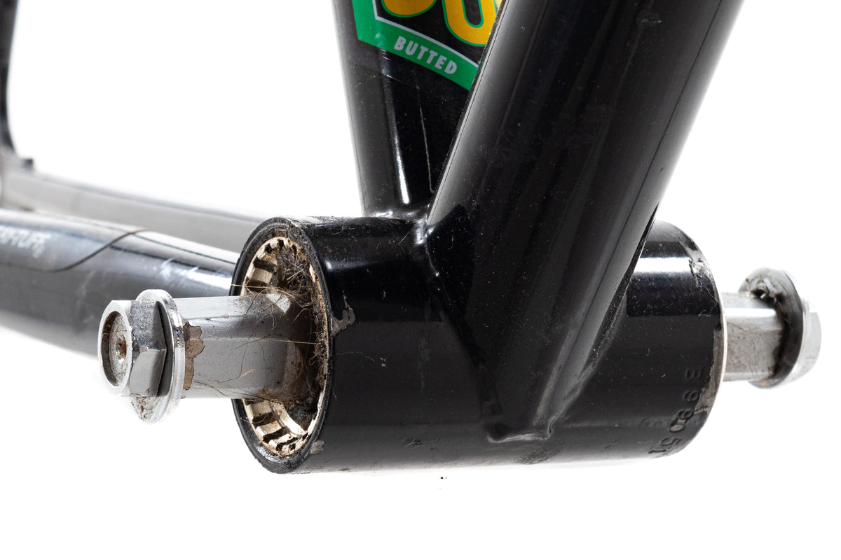USED Gunnar Street Dog 50cm Black Steel Cyclocross Frame 1" Head Tube w/ Rear Canti Brake