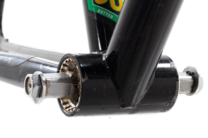 USED Gunnar Street Dog 50cm Black Steel Cyclocross Frame 1" Head Tube w/ Rear Canti Brake
