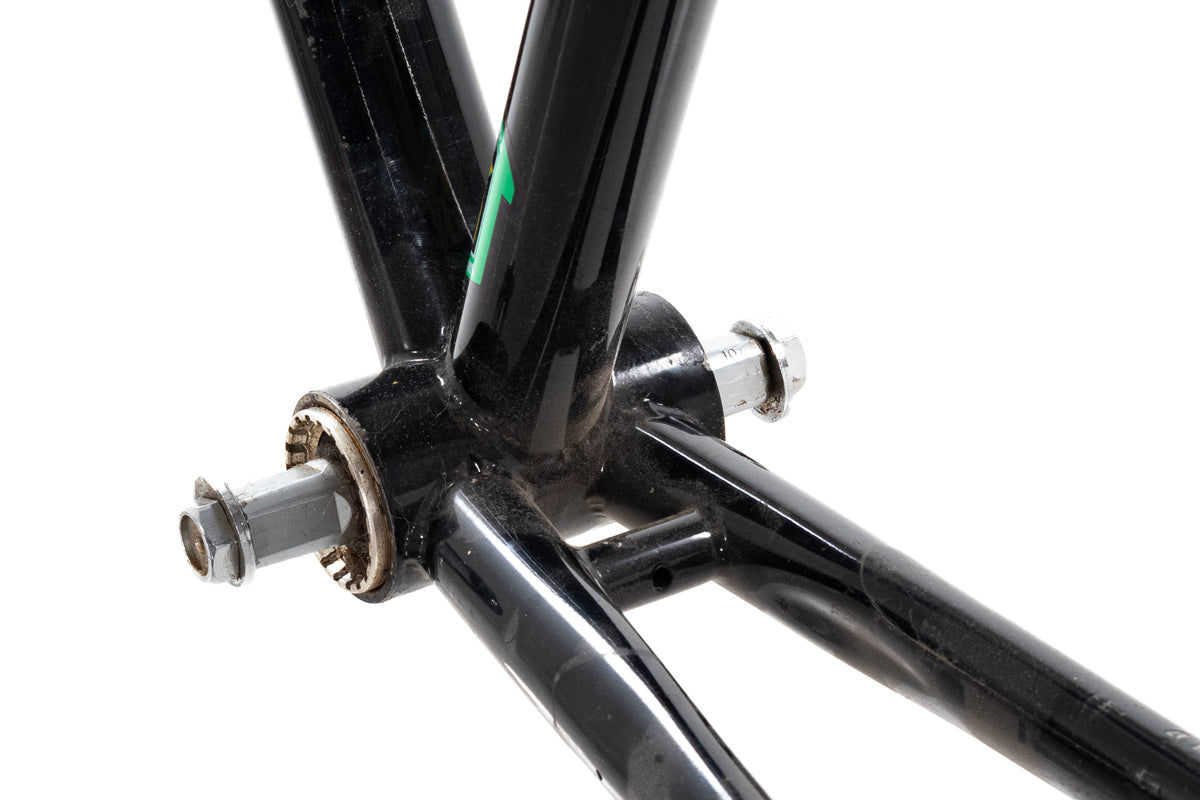 USED Gunnar Street Dog 50cm Black Steel Cyclocross Frame 1" Head Tube w/ Rear Canti Brake