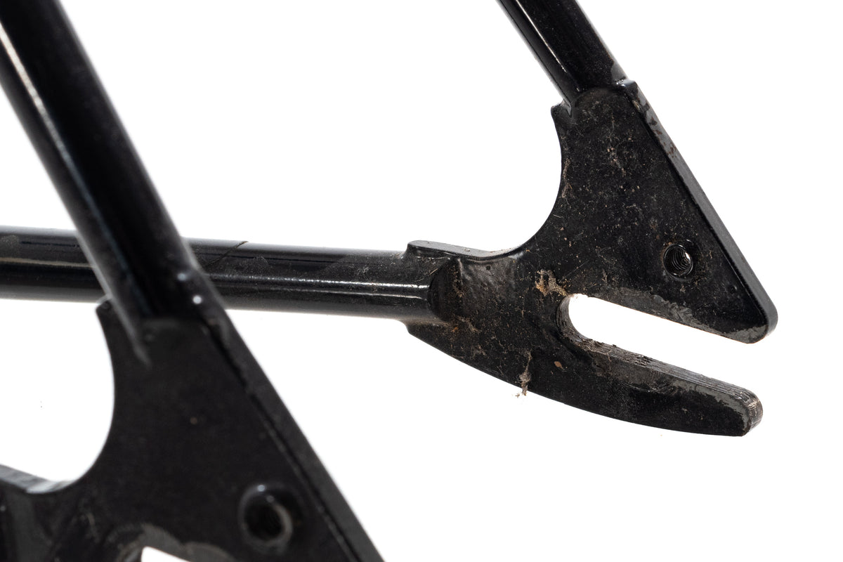 USED Gunnar Street Dog 50cm Black Steel Cyclocross Frame 1" Head Tube w/ Rear Canti Brake