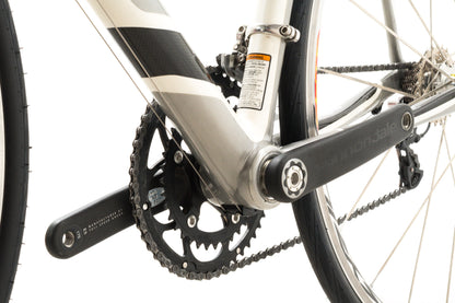 USED Early 2000s Cannondale Synapse 60cm Endurance Road Bike Shimano Ultegra/Dura-Ace 2x10 speed White