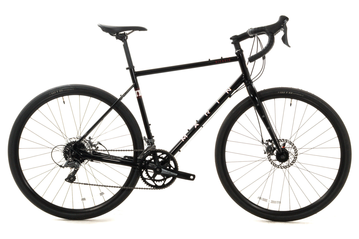 USED Marin Nicasio 1 58cm Steel All-Road/Gravel Bike Shimano Claris 2x8 speed Mechanical Disc Black