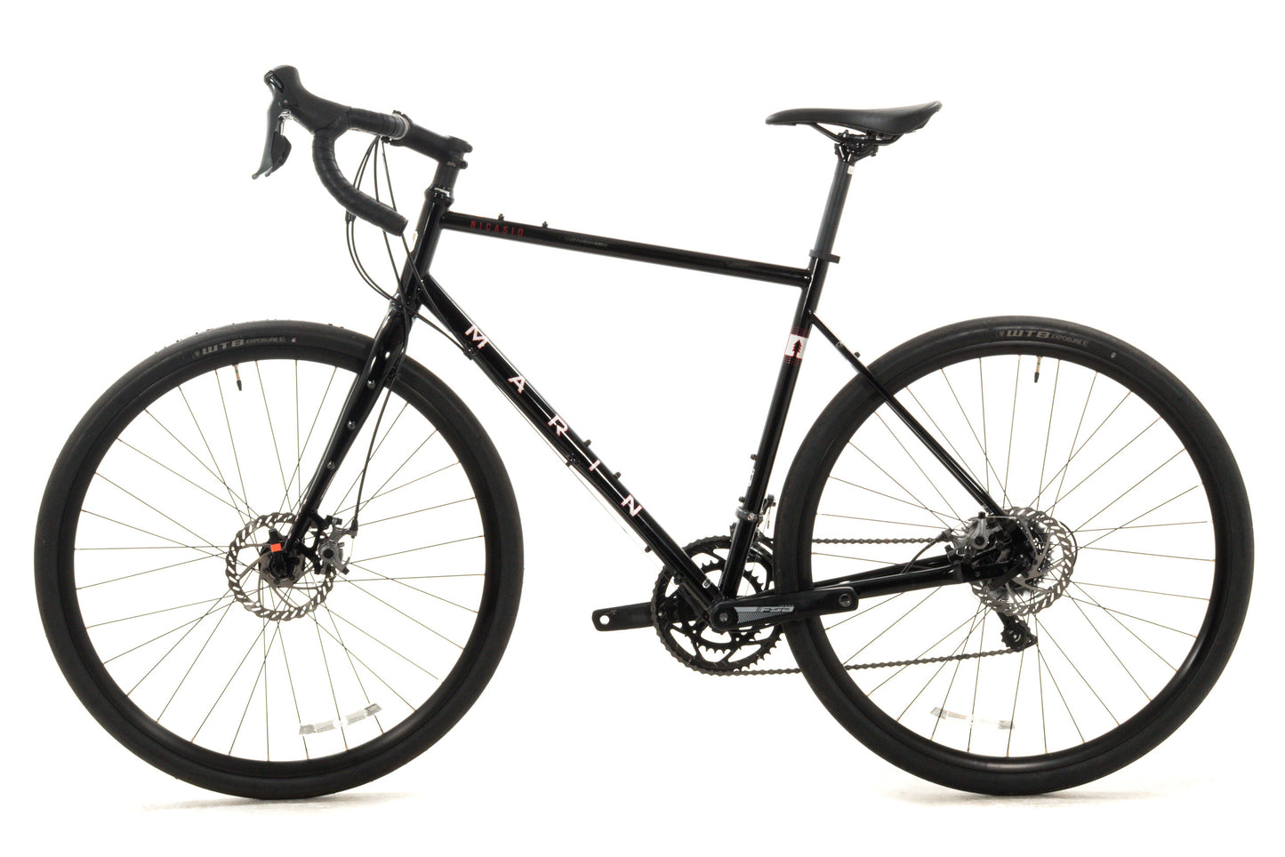 USED Marin Nicasio 1 58cm Steel All-Road/Gravel Bike Shimano Claris 2x8 speed Mechanical Disc Black