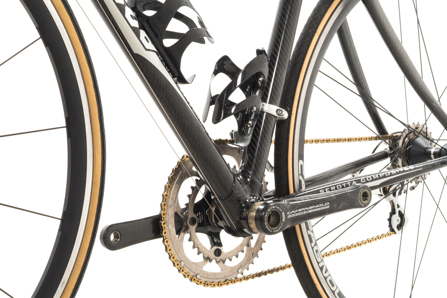 USED 2011 Serotta HSG 52cm Lugged Carbon Road Bike Campagnolo Centaur 2x10 speed