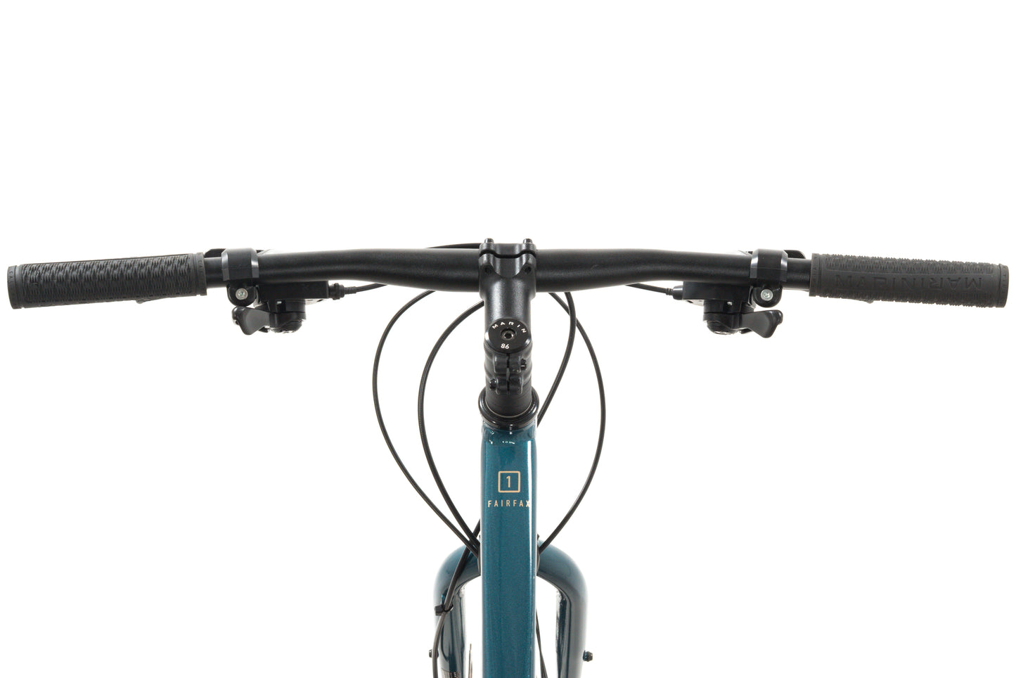 USED Marin Fairfax 1 Large Step Thru Hybrid Bike 3x7 speed Mechanical Disc Brake Blue