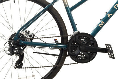 USED Marin Fairfax 1 Large Step Thru Hybrid Bike 3x7 speed Mechanical Disc Brake Blue