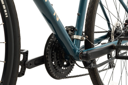 USED Marin Fairfax 1 Large Step Thru Hybrid Bike 3x7 speed Mechanical Disc Brake Blue