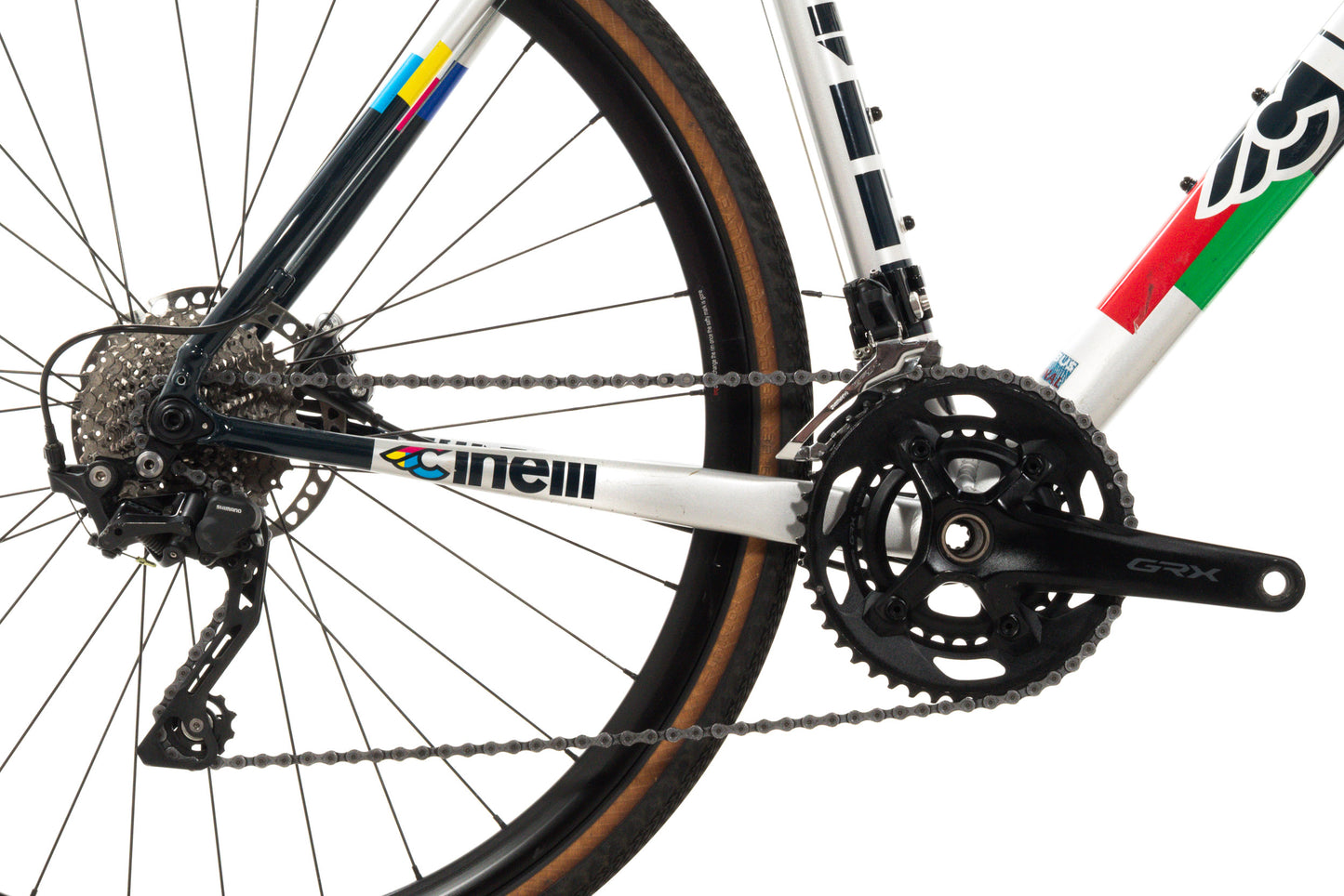 USED 2021 Cinelli Zydeco Medium Aluminum Cyclocross/Gravel Bike Shimano GRX 2x10 speed Multi-Color