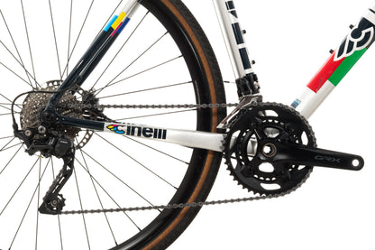 USED 2021 Cinelli Zydeco Medium Aluminum Cyclocross/Gravel Bike Shimano GRX 2x10 speed Multi-Color
