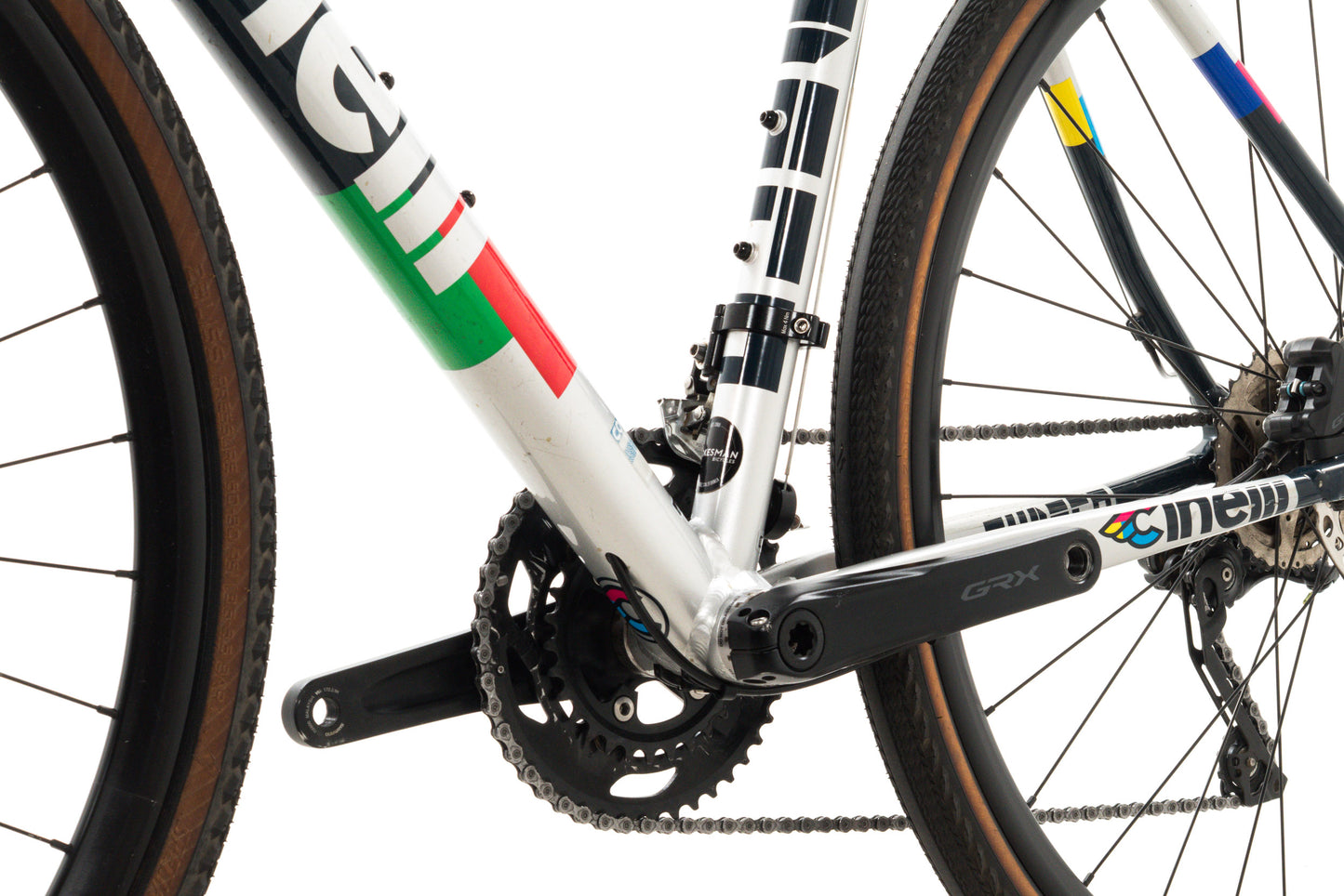 USED 2021 Cinelli Zydeco Medium Aluminum Cyclocross/Gravel Bike Shimano GRX 2x10 speed Multi-Color
