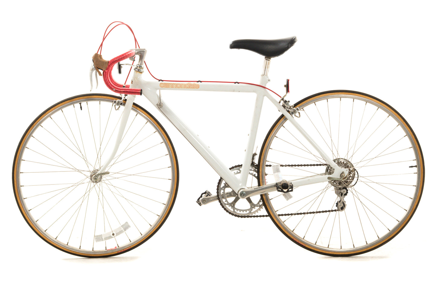 USED Vintage Canondale SR400 48cm Aluminum Road Bike Suntour 2x6 speed White - AS IS