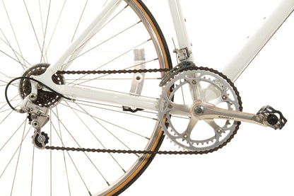 USED Vintage Canondale SR400 48cm Aluminum Road Bike Suntour 2x6 speed White - AS IS