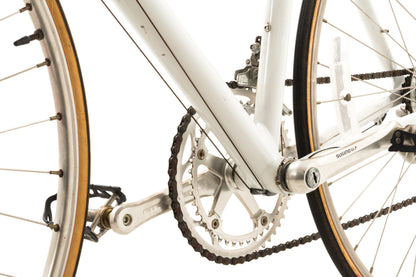 USED Vintage Canondale SR400 48cm Aluminum Road Bike Suntour 2x6 speed White - AS IS