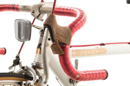 USED Vintage Canondale SR400 48cm Aluminum Road Bike Suntour 2x6 speed White - AS IS
