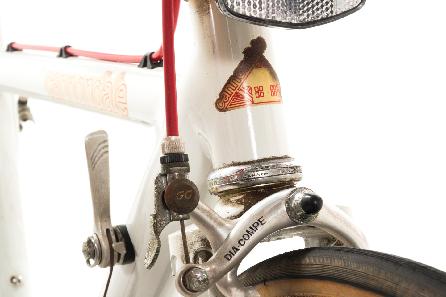 USED Vintage Canondale SR400 48cm Aluminum Road Bike Suntour 2x6 speed White - AS IS