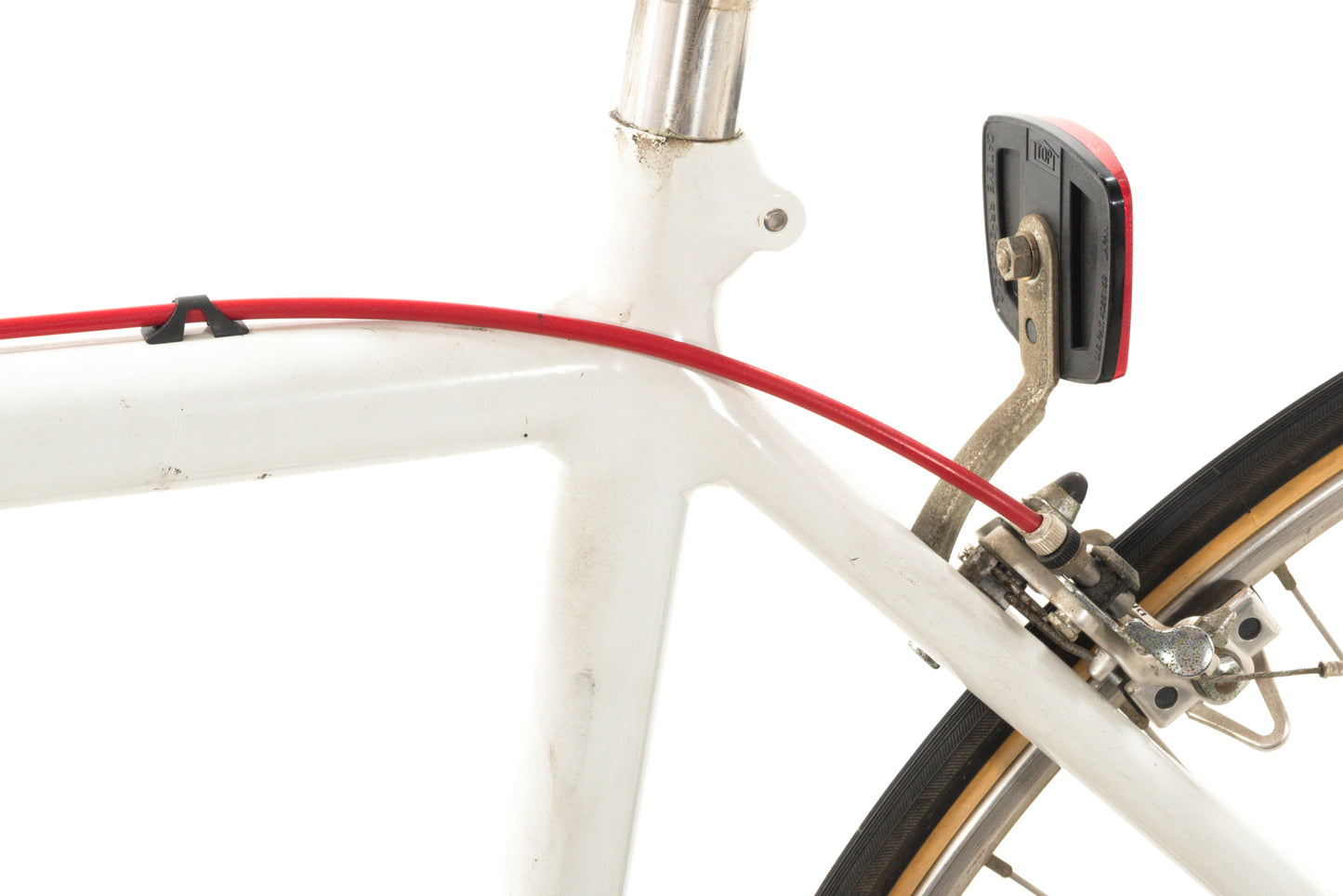 USED Vintage Canondale SR400 48cm Aluminum Road Bike Suntour 2x6 speed White - AS IS