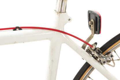 USED Vintage Canondale SR400 48cm Aluminum Road Bike Suntour 2x6 speed White - AS IS