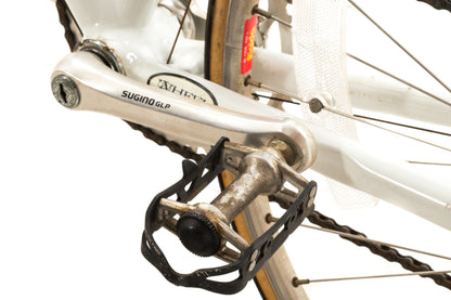 USED Vintage Canondale SR400 48cm Aluminum Road Bike Suntour 2x6 speed White - AS IS