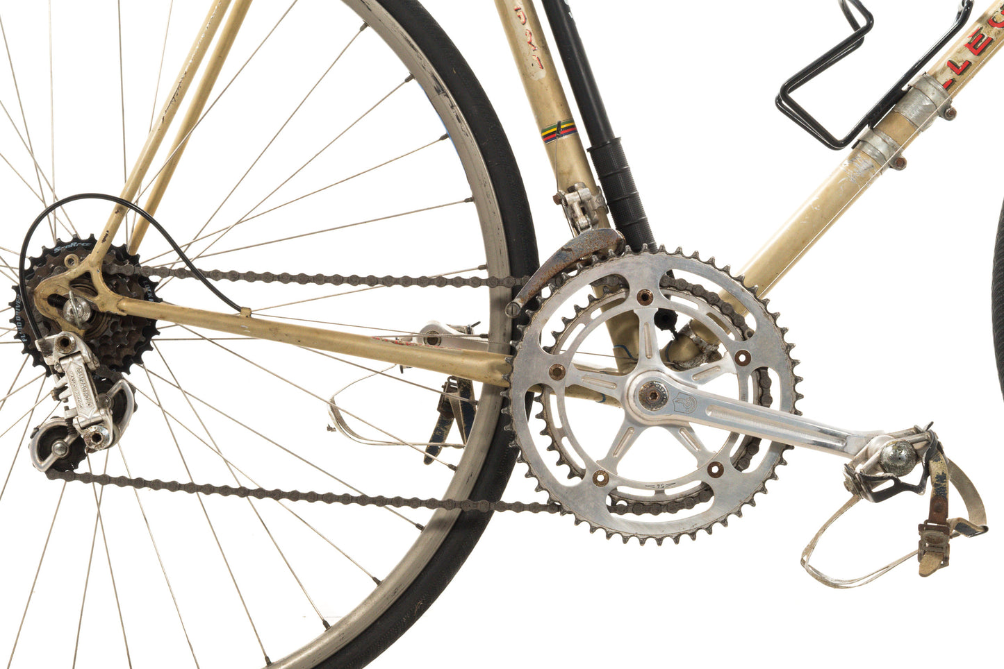 USED AS IS Vintage 1974 Allegro 59cm Lugged Reynolds 531 Steel  Swiss Road Bike Campagnolo 2x5 speed -AS