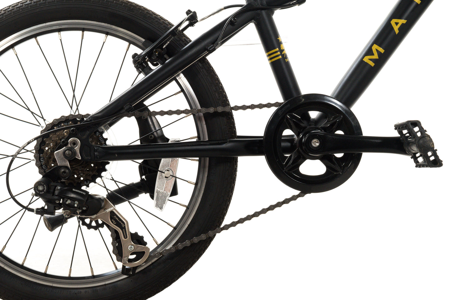 USED Marin Donky Jr 20" Matte Black Kids
