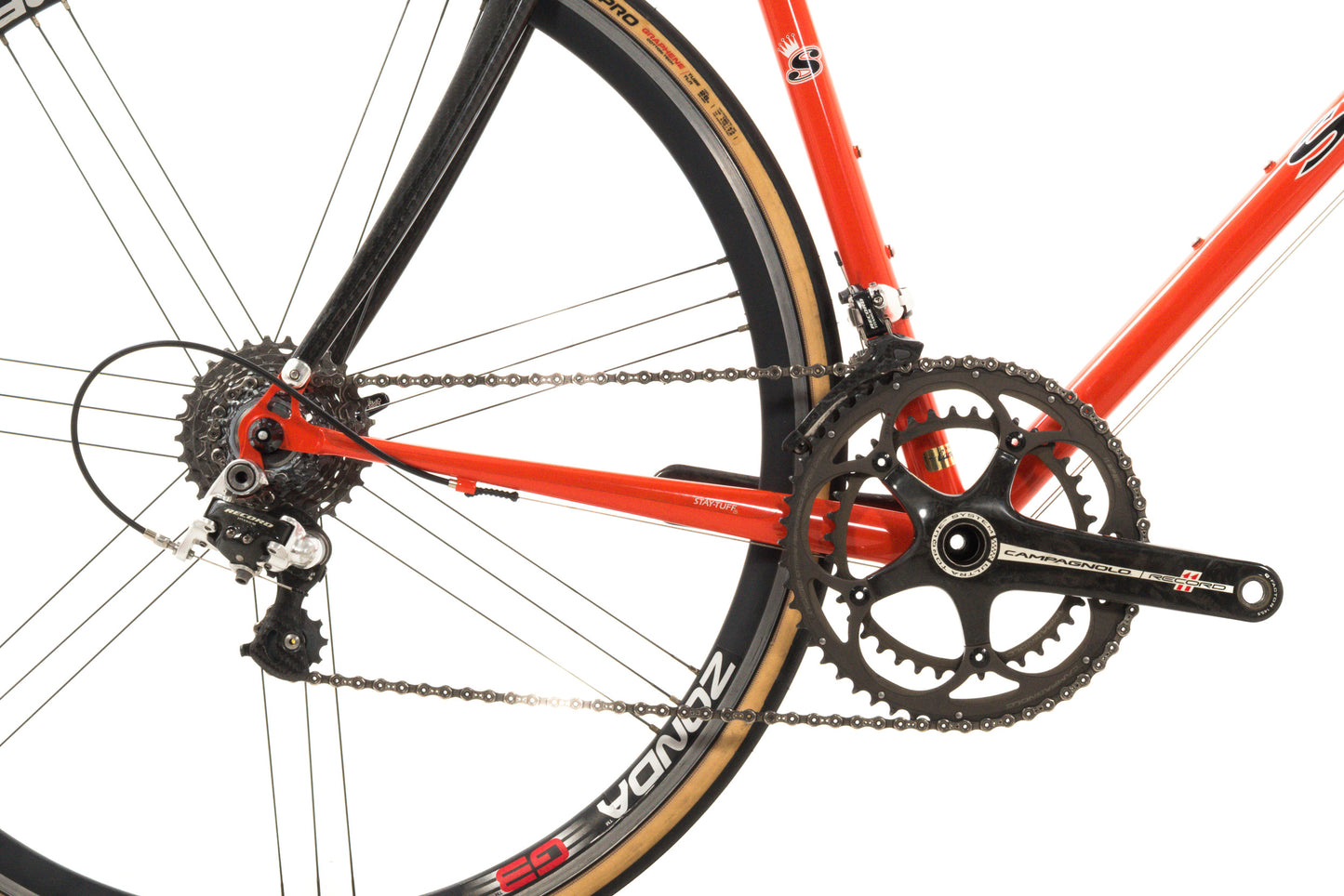 USED Sycip Pave Custom Road Bike Campagnolo Record 10 speed 59cm