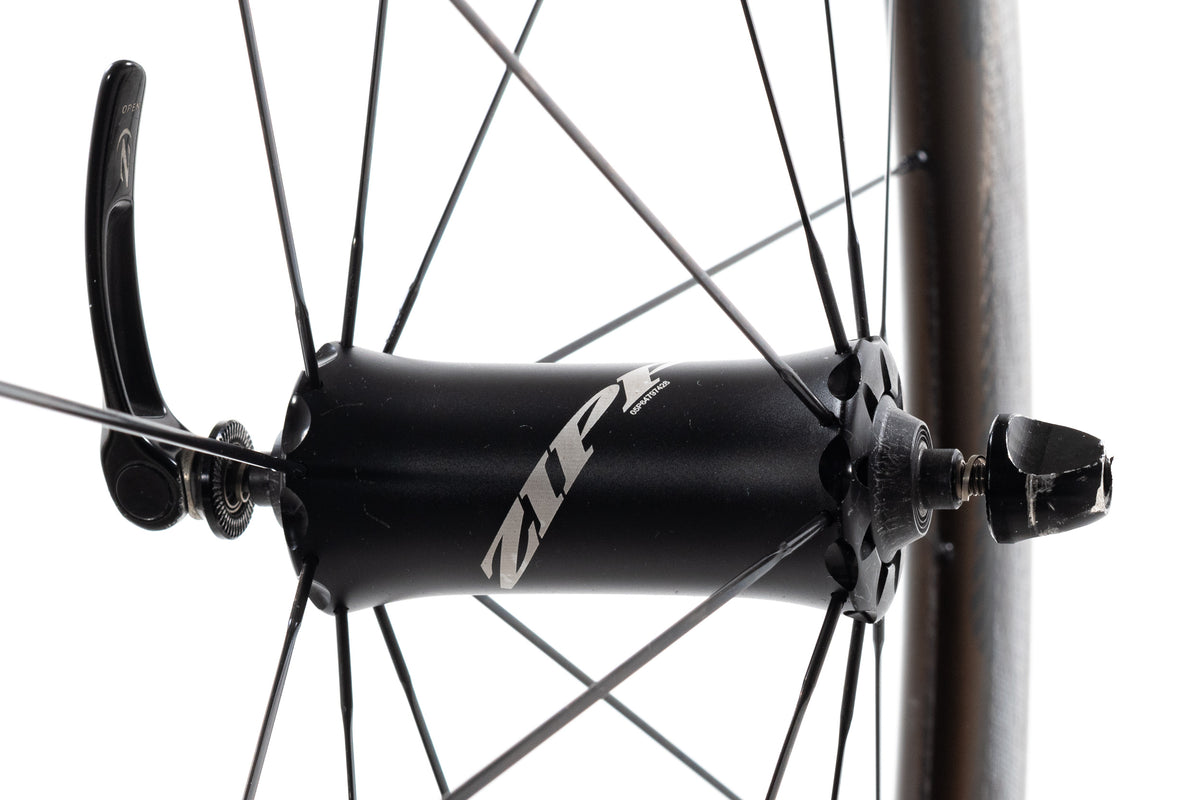 USED Zipp 404 NSW 700C Road Bike Carbon Wheelset Rim Brake Quick Release Shimano HG 11 speed