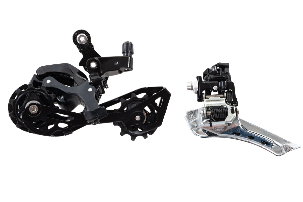 USED Shimano 105 Groupset 2x12 Speed R7100 Series Mechanical Shifters, Hydraulic Brakes, Derailleurs, 175mm 50/34t Crankset, 11-36t Cassette