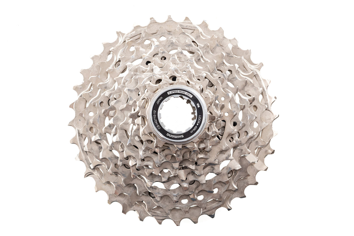 USED Shimano 105 Groupset 2x12 Speed R7100 Series Mechanical Shifters, Hydraulic Brakes, Derailleurs, 175mm 50/34t Crankset, 11-36t Cassette