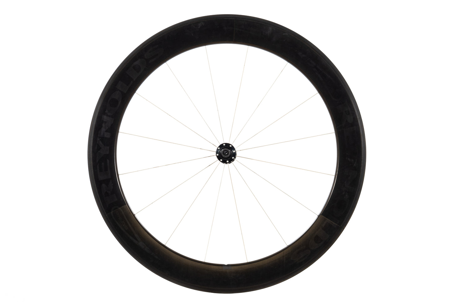 USED Reynolds Strike 700C Carbon Clincher Front Road Wheel Quick Release Rim Brake