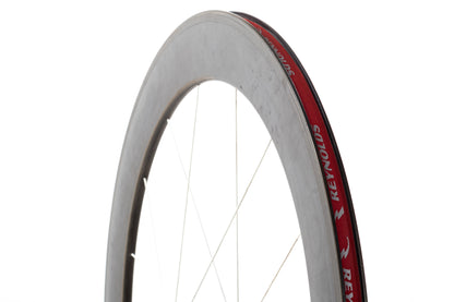 USED Reynolds Strike 700C Carbon Clincher Front Road Wheel Quick Release Rim Brake