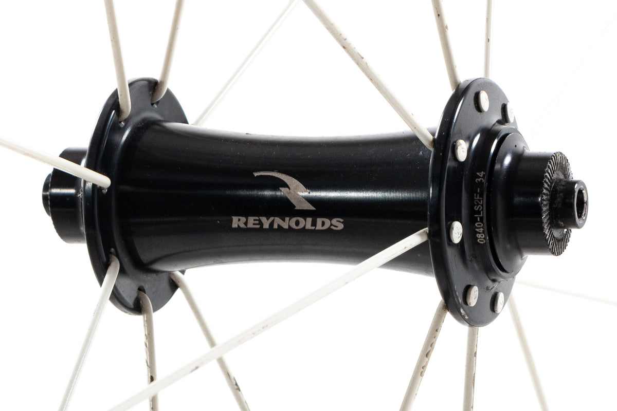 USED Reynolds Strike 700C Carbon Clincher Front Road Wheel Quick Release Rim Brake