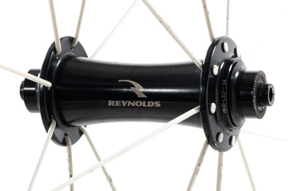 USED Reynolds Strike 700C Carbon Clincher Front Road Wheel Quick Release Rim Brake