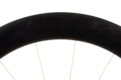 USED Reynolds Strike 700C Carbon Clincher Front Road Wheel Quick Release Rim Brake