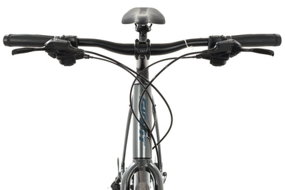 NEW *demo* Giant Escape Disc 2 XL Aluminum Hybrid Bike 2x8 speed Hydraulic Dark Silver