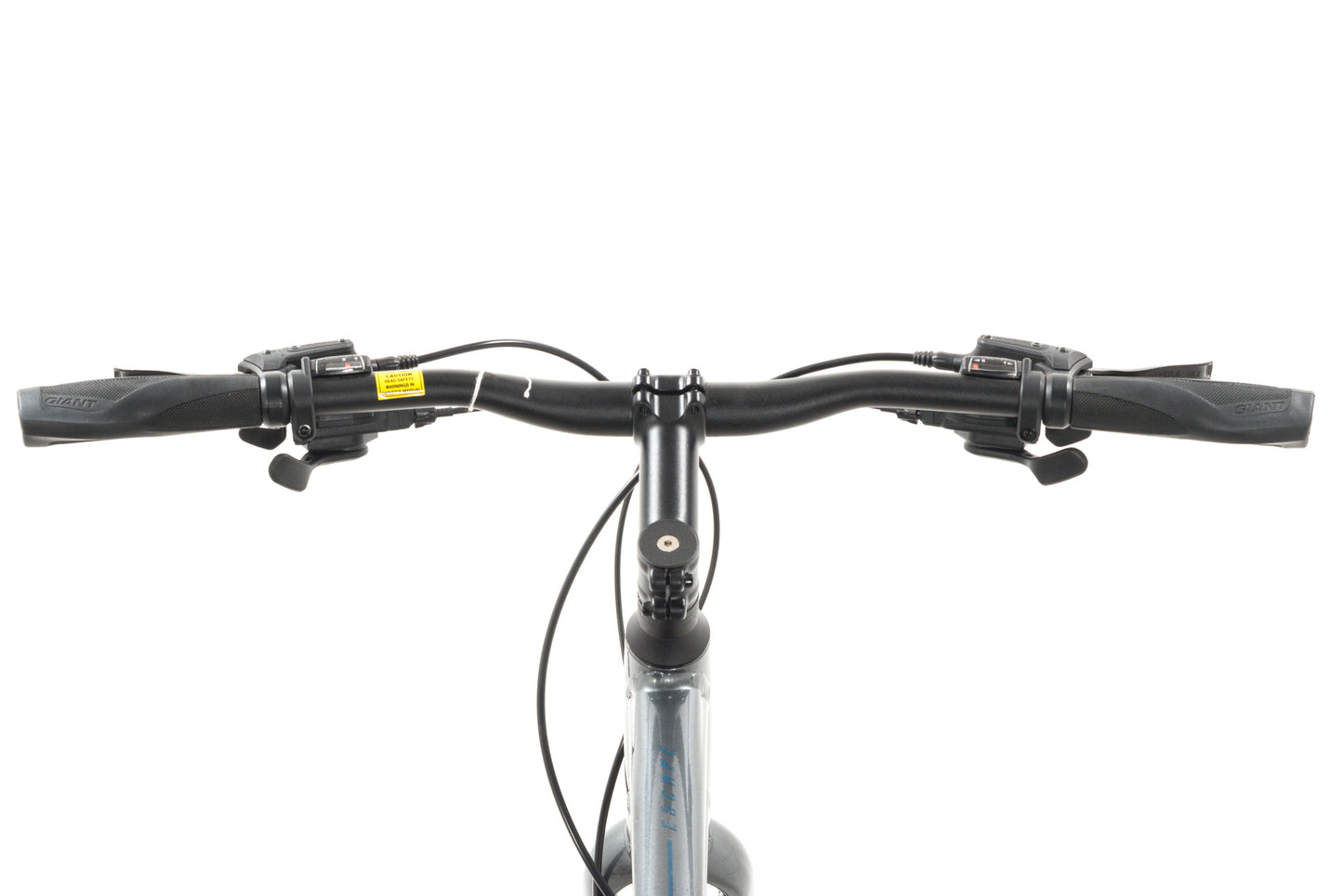 NEW *demo* Giant Escape Disc 2 XL Aluminum Hybrid Bike 2x8 speed Hydraulic Dark Silver