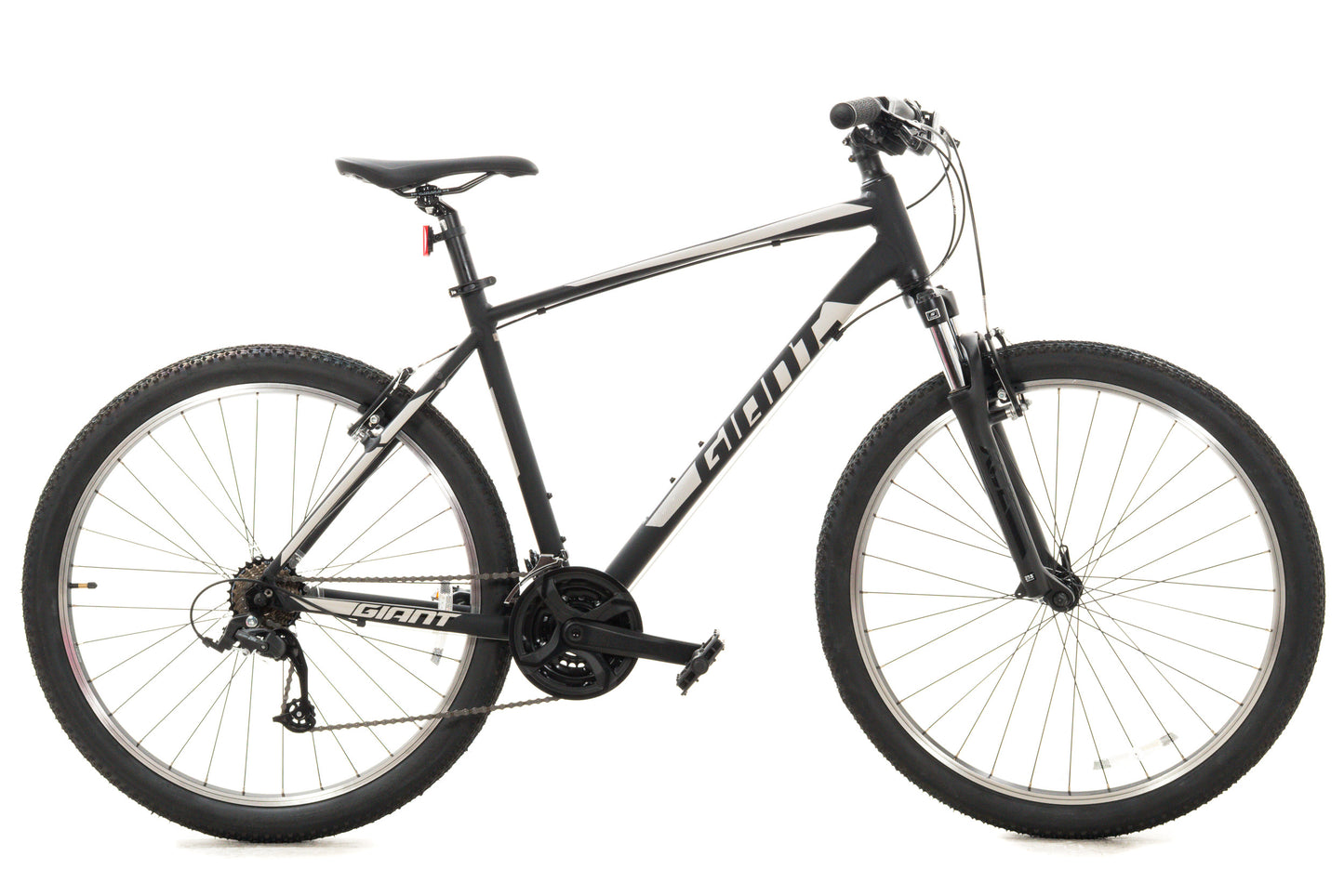 NEW *demo* Giant ATX Large Aluminum Hardtail 27.5" Mountain Bike 3x7 speed Black