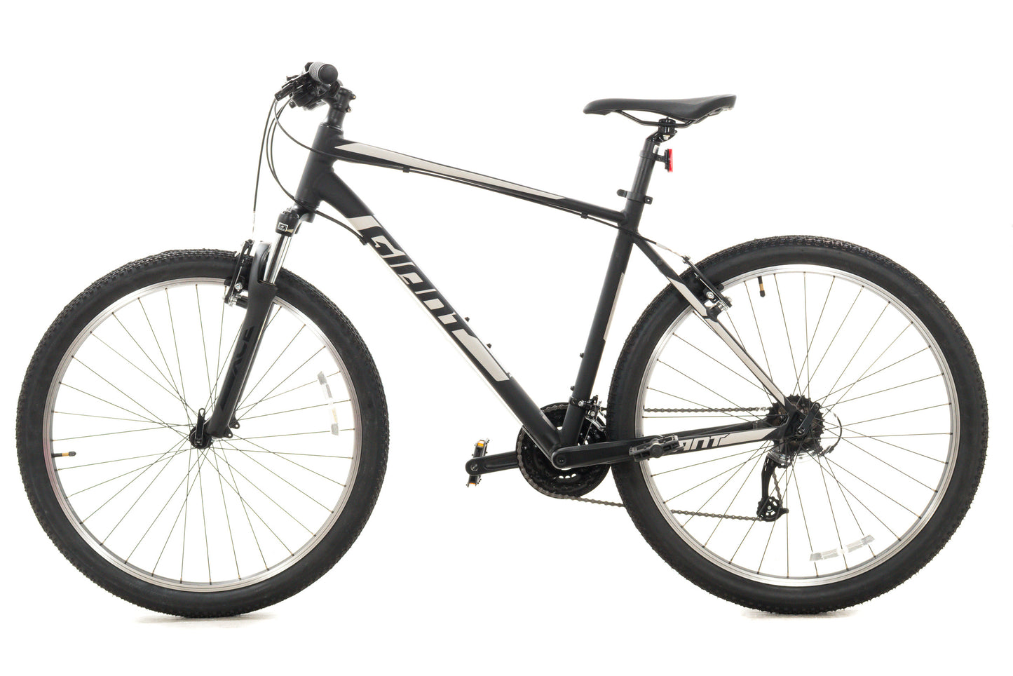 NEW *demo* Giant ATX Large Aluminum Hardtail 27.5" Mountain Bike 3x7 speed Black