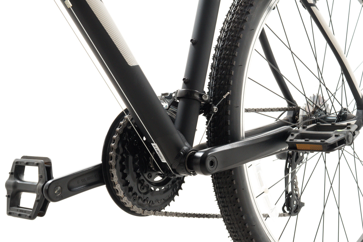NEW *demo* Giant ATX Large Aluminum Hardtail 27.5" Mountain Bike 3x7 speed Black
