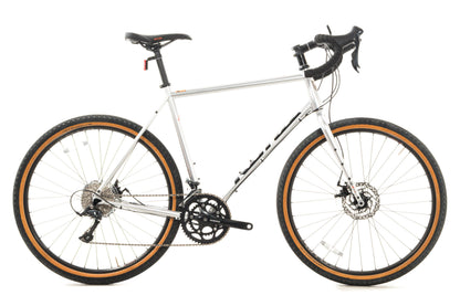 NEW *demo* 2021 Kona Rove 56cm Steel 56cm 650B Gravel/All-Road Bike Shimano Sora 2x9 speed Silver