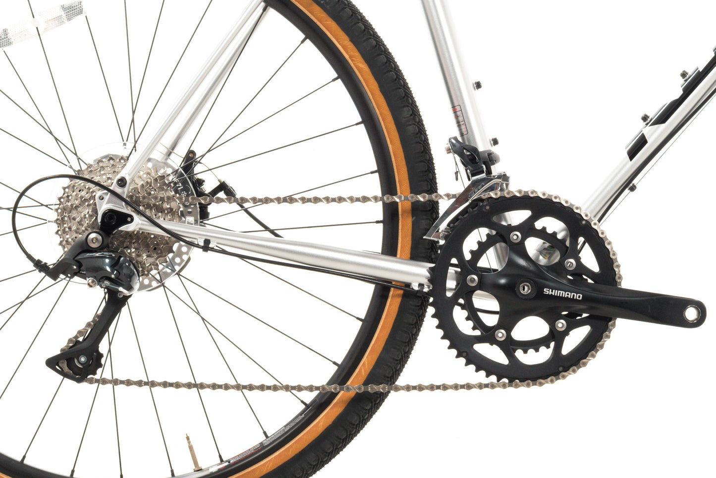 NEW *demo* 2021 Kona Rove 56cm Steel 56cm 650B Gravel/All-Road Bike Shimano Sora 2x9 speed Silver