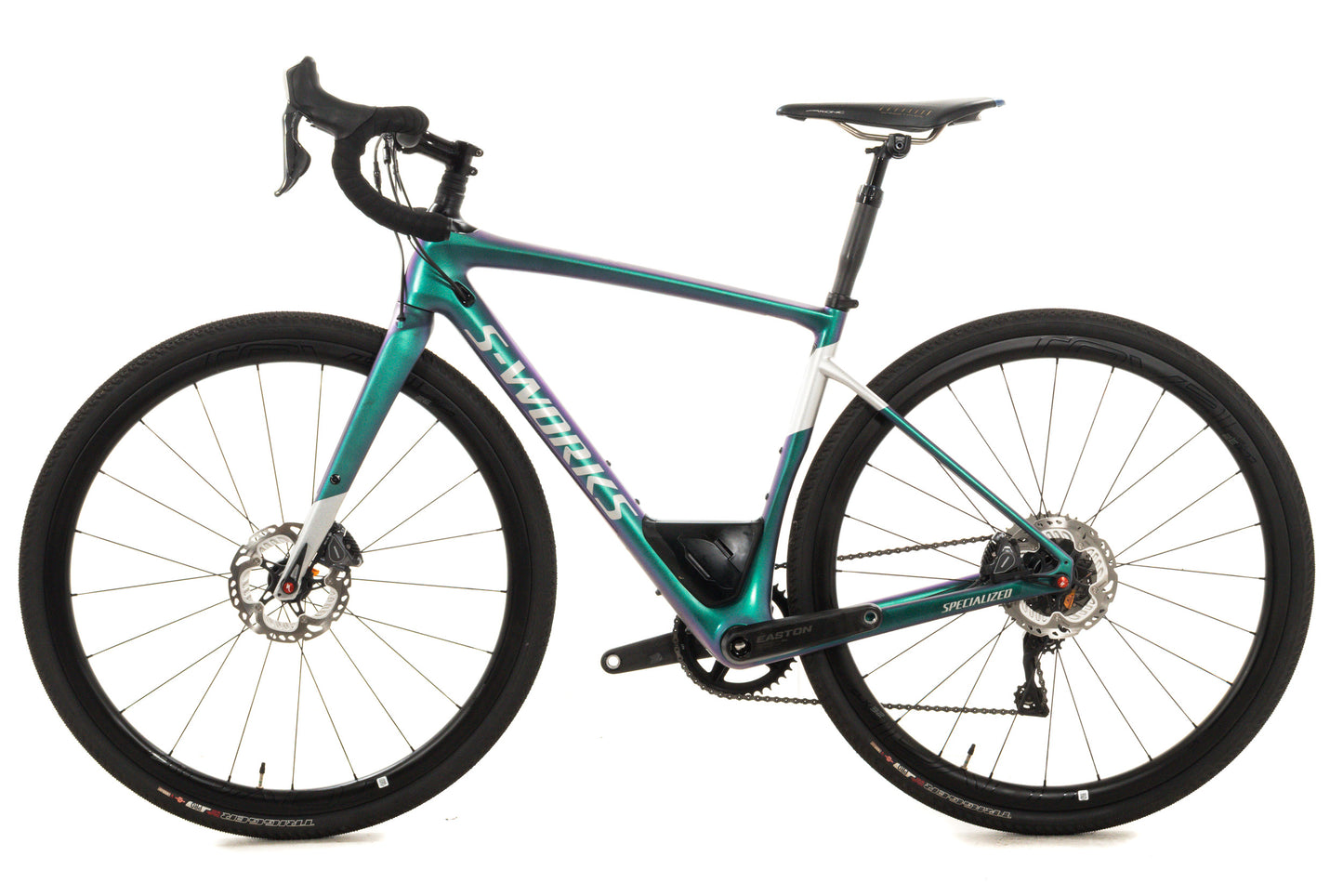 USED 2018 Specialized Diverge Shimano Di2 XTR carbon wheels