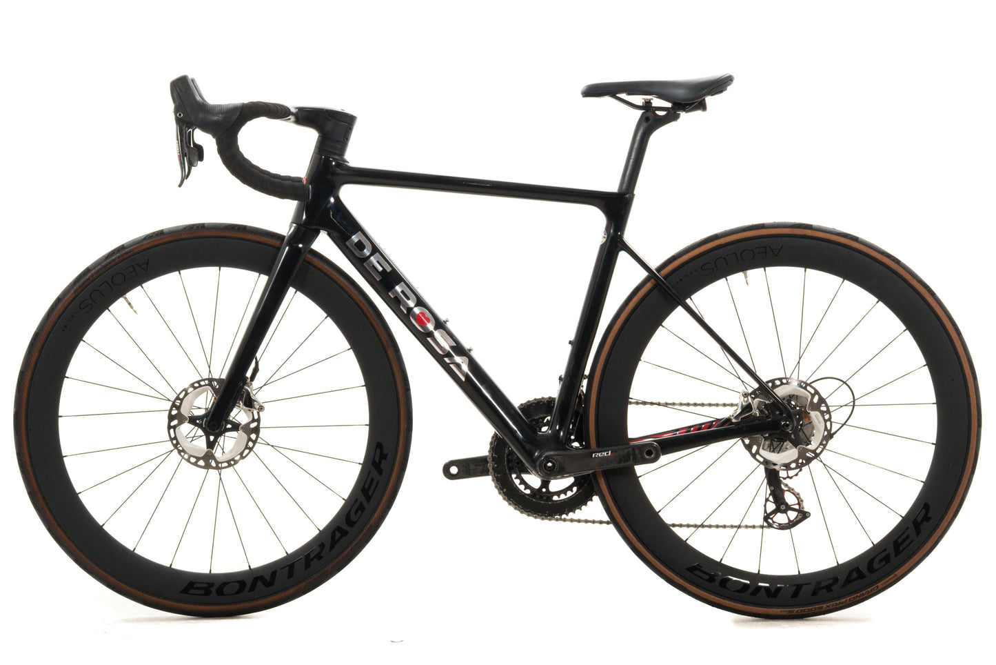 USED 2021 De Rosa Merak 53cm Road Bike SRAM Red 2x11 Speed 52/36T