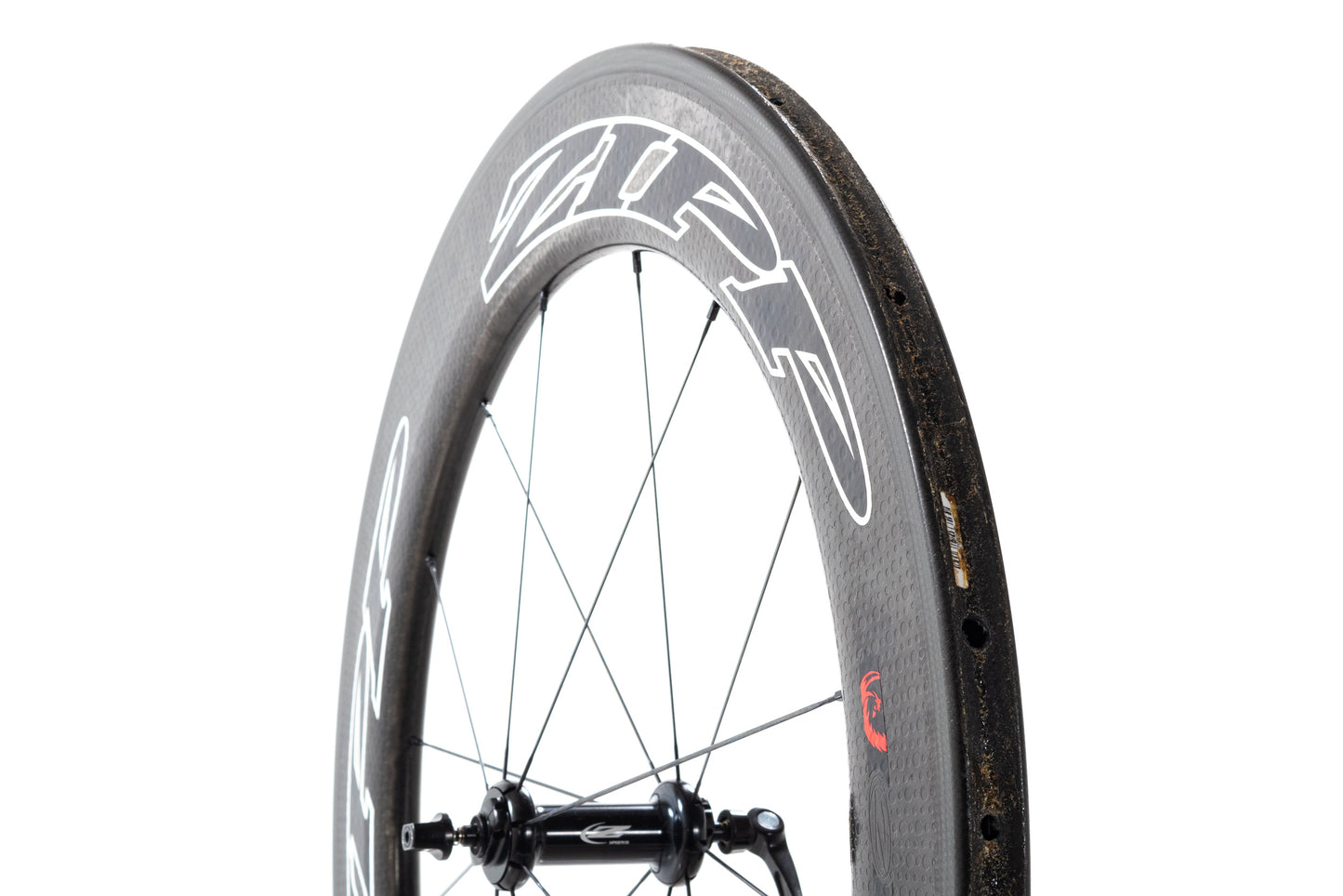 USED Zipp 808 Carbon Tubular Front Wheel Rim Brake QR
