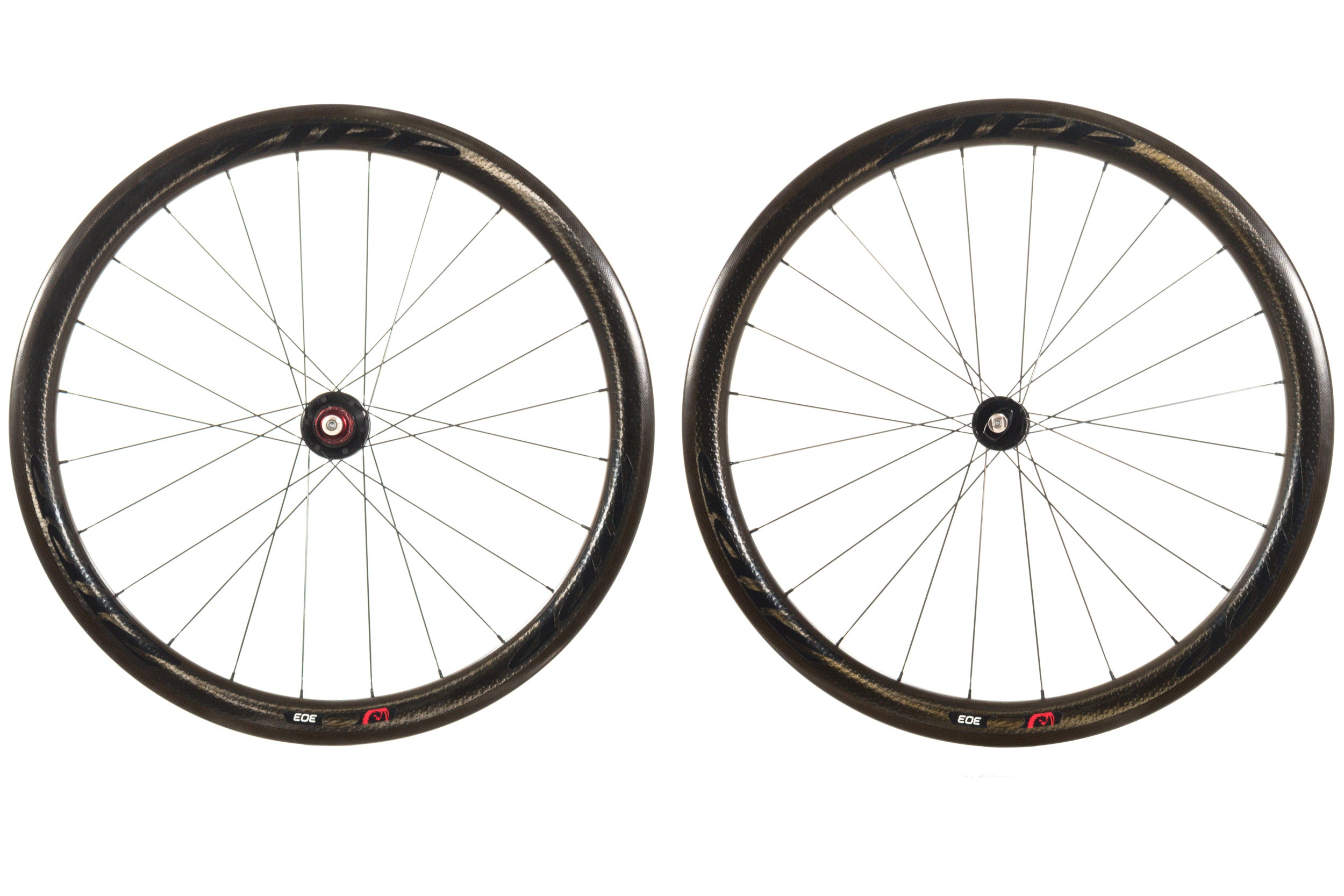 USED Zipp 303 Firecrest 700c Carbon Road Wheelset QR Disc Shimano HG 1